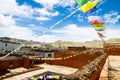 Century Old Jampa Lhakang Monastery in Lo Manthang of Upper Mustang in Nepal Royalty Free Stock Photo