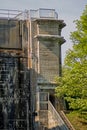 Century Old Structure At Historic Peterborough Lift Lock Royalty Free Stock Photo