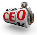 CEO Chief Executive Officer Search Recruitment Slot Machine