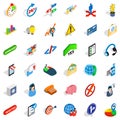 Ceos icons set, isometric style