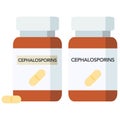 Cephalosporins is an antibiotic used to prevent and treat a number of bacterial infections