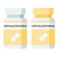 Cephalosporins is an antibiotic used to prevent and treat a number of bacterial infections