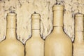 Ceramic alcohol wine bottle background