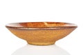 Ceramic bowl on white Royalty Free Stock Photo