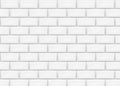 Ceramic brick tile wall. Vector illustration. Royalty Free Stock Photo