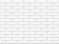 Ceramic brick tile wall. Vector illustration. Eps 10 Royalty Free Stock Photo