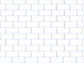 Ceramic brick tile wall. Vector illustration. Royalty Free Stock Photo