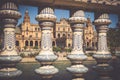 Ceramic Bridge inside Plaza de Espana in Seville, Spain.