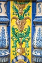 Ceramic Bridge inside Plaza de Espana in Seville, Spain.