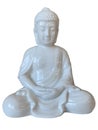 Budddha figure made of ceramic Royalty Free Stock Photo