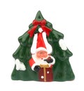 Ceramic christmas tree statue