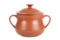 Ceramic Clay Pot for Cooking Royalty Free Stock Photo