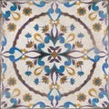 Ceramic decorative mosaic tile