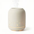 Ceramic Diffuser Emitting Steam Royalty Free Stock Photo