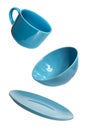 Ceramic dishes Royalty Free Stock Photo