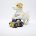 Ceramic dog Royalty Free Stock Photo