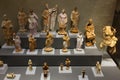 Ceramic figures in the museum of Ancient Cotinth
