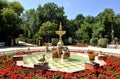 Ceramic fountain in the Gasset Park, Ciudad Real, Spain