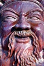 Ceramic god face Royalty Free Stock Photo