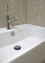 Ceramic hand wash basin Royalty Free Stock Photo
