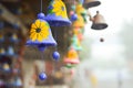 Ceramic handycrafts in the shops along the main road of San Juan Oriente in the highlands between Granada and Masaya, Nicara