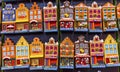 Ceramic House Magnet Sovenirs Amsterdam Holland Netherlands