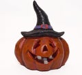 A ceramic Jack O Lantern Royalty Free Stock Photo