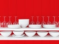 Ceramic kitchenware. Royalty Free Stock Photo
