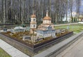 Ceramic model of the Hodegetria Church. Smolensk, Russia.