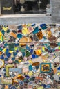 Ceramic mosaic wall