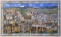 Ceramic mural of Ronda, Ronda, MÃÂ¡laga, Andalusia