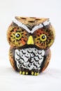 Ceramic Owl pencil holder.