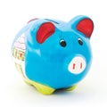 Ceramic pig box Royalty Free Stock Photo