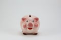 Ceramic pig piggy box Royalty Free Stock Photo