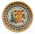 Ceramic Plate Royalty Free Stock Photo