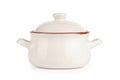 Ceramic pot. soup tureen Royalty Free Stock Photo