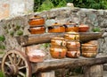 Ceramic Pots Royalty Free Stock Photo