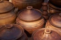 Ceramic pots handmade clay