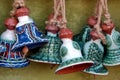 Ceramic traditional colored pottery, Romania Royalty Free Stock Photo