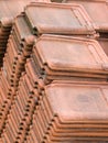 ceramic roof tiles Royalty Free Stock Photo