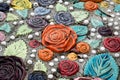 Ceramic roses