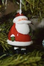 Ho Ho Ho, says ceramic Santa