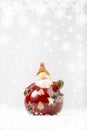 Ceramic Santa Claus decoration