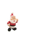 Ceramic Santa Claus statue Royalty Free Stock Photo