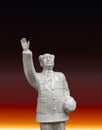 Ceramic sculpture of Mao 