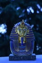 Ceramic souvenir representing the Mask of Tutankhamun-Egypt 1 Royalty Free Stock Photo