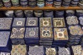 Ceramic Souvenirs of Fez, Morocco Royalty Free Stock Photo