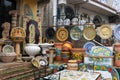 Ceramic souvenirs from Sicily Royalty Free Stock Photo