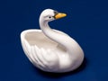 Ceramic swan Royalty Free Stock Photo