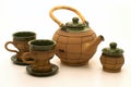 Ceramic tea set Royalty Free Stock Photo